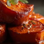 Fondant Sweet Potatoes (slow roasted) First Image