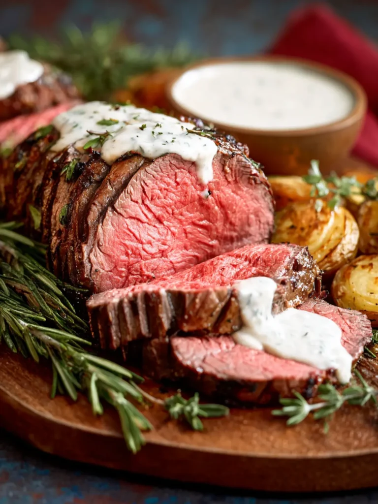 Roast Beef Tenderloin with Horseradish Sauce: The Ultimate Holiday Main Dish First Image