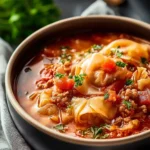 Cozy Cabbage Roll Soup Recipe for Ultimate Comfort First Image