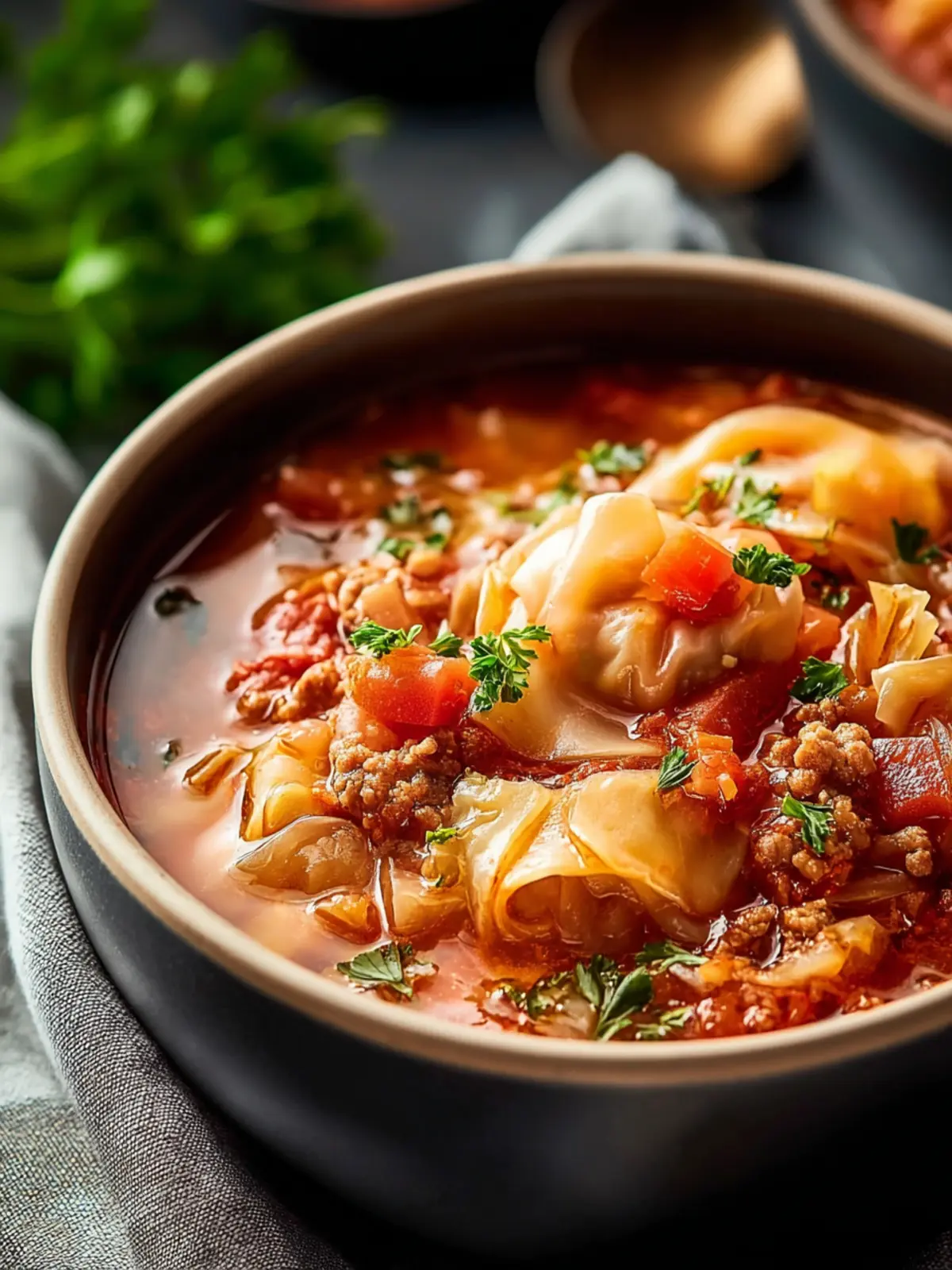 Cozy Cabbage Roll Soup Recipe for Ultimate Comfort First Image