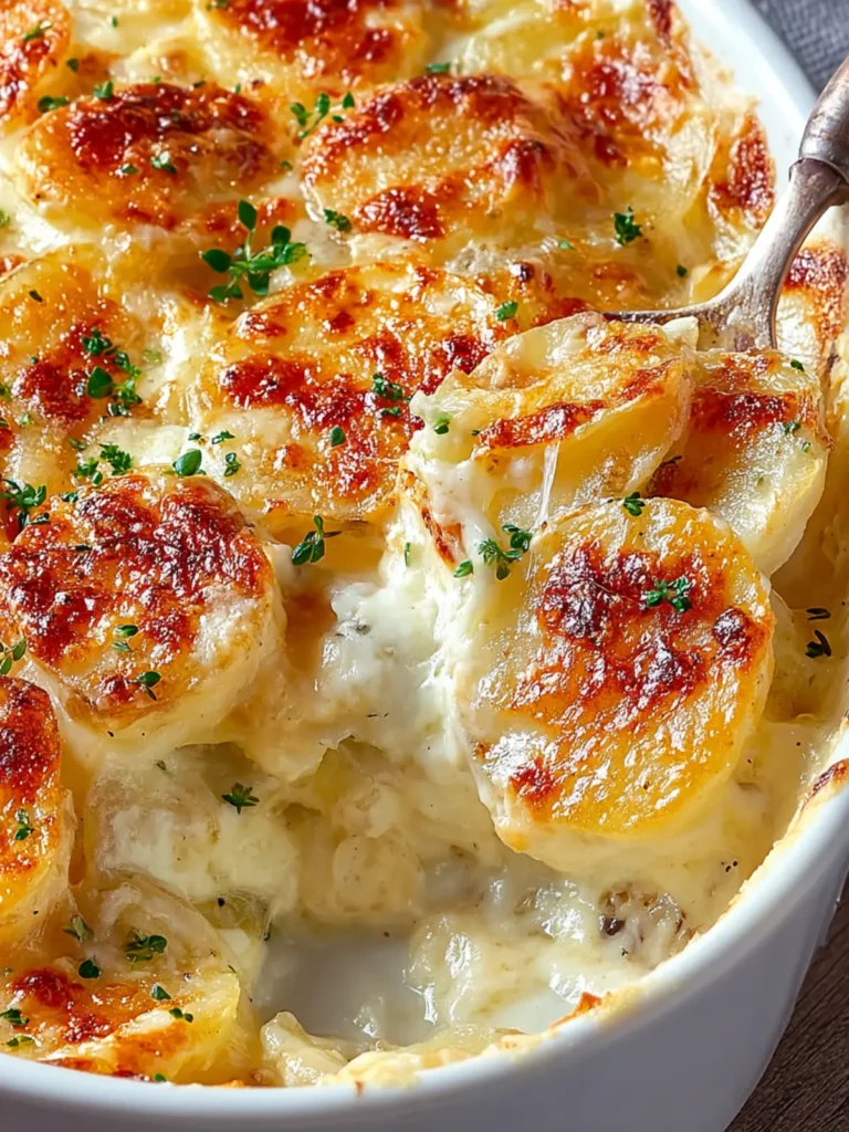 Scalloped Potatoes: Creamy Comfort Food Recipe First Image