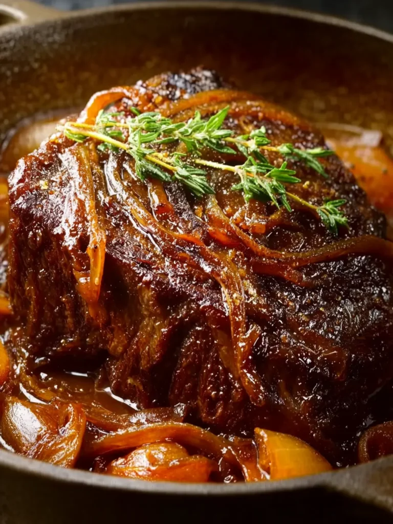 Caramelized French Onion Pot Roast First Image