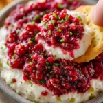 Cranberry Jalapeño Cream Cheese Dip First Image