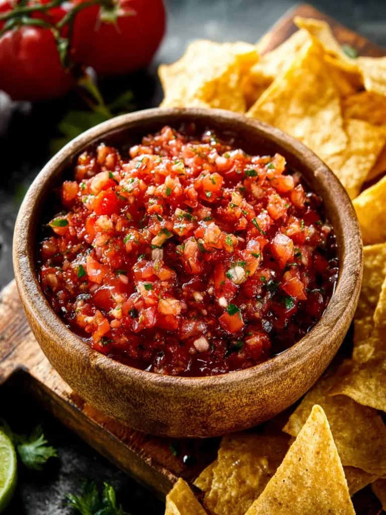 Easy Homemade Salsa First Image