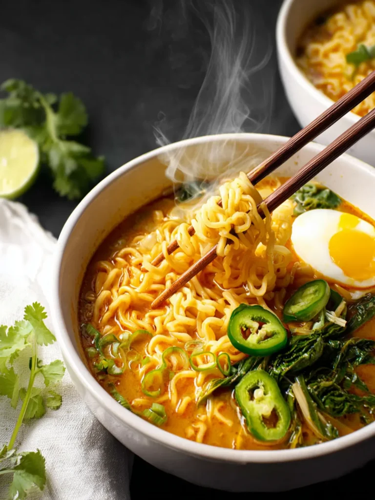 Vegan Curry Ramen Noodles First Image