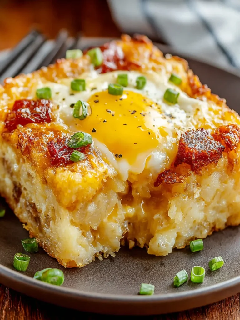 Tater Tot Breakfast Casserole First Image