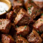 Air Fryer Steak Bites First Image