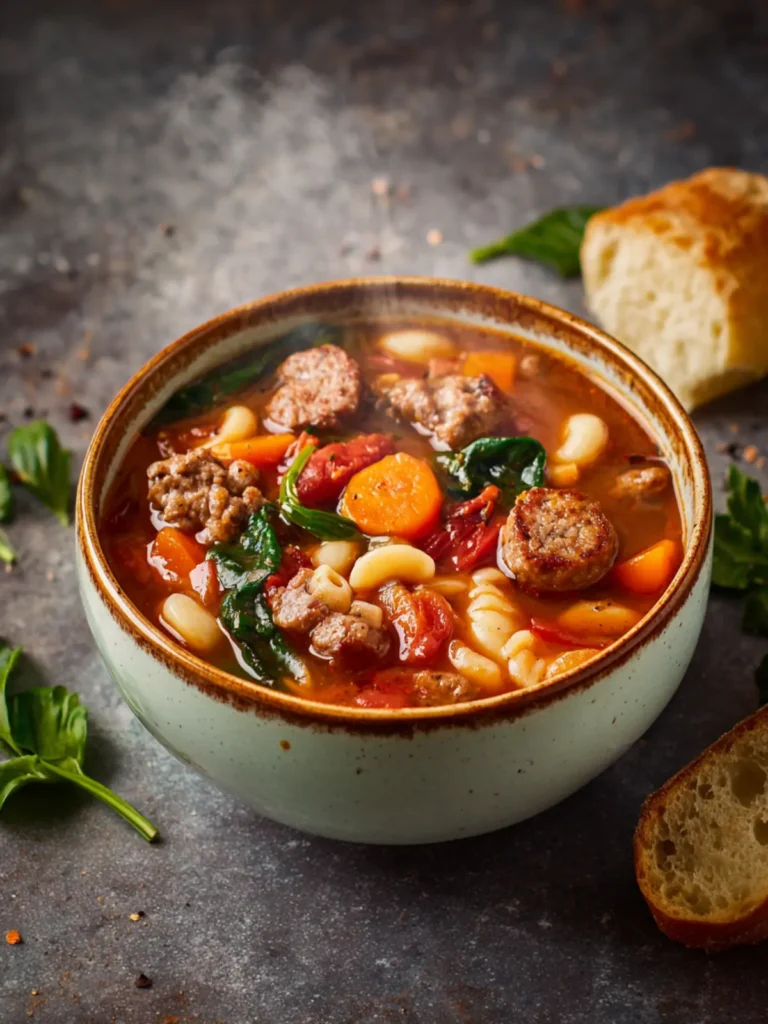 Crockpot Italian Sausage Soup First Image
