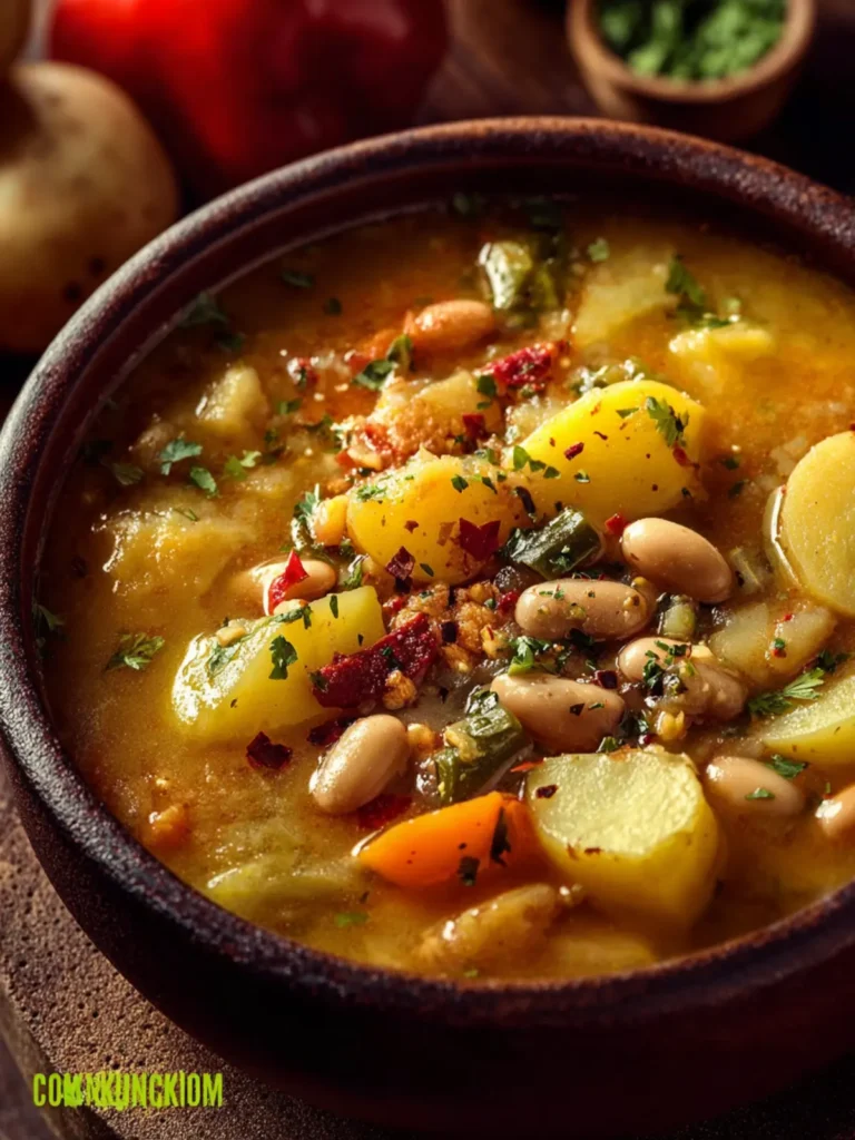 Hearty Potato Bean Soup First Image