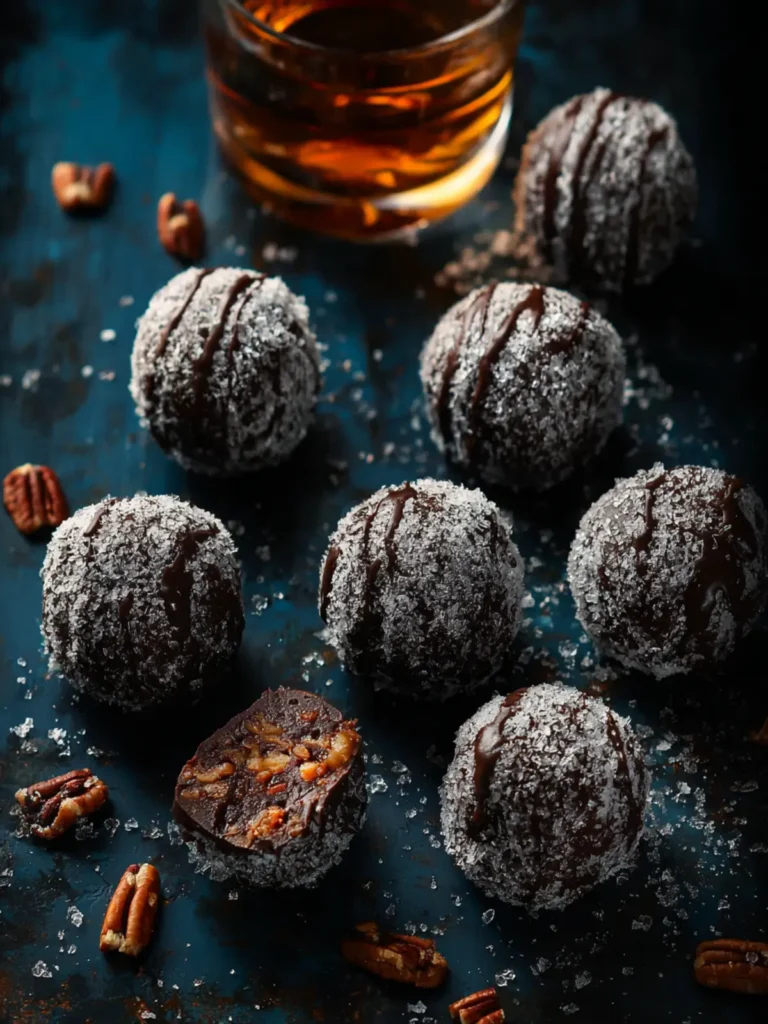 Easy Homemade Bourbon Balls First Image