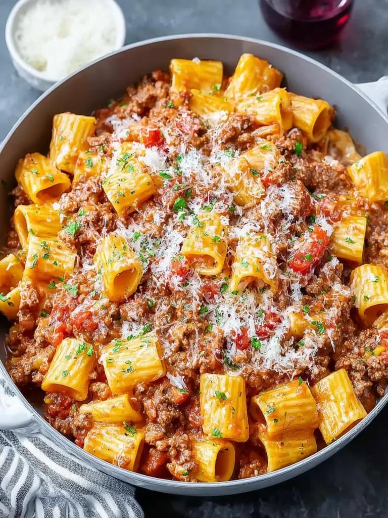 Rigatoni Bolognese First Image