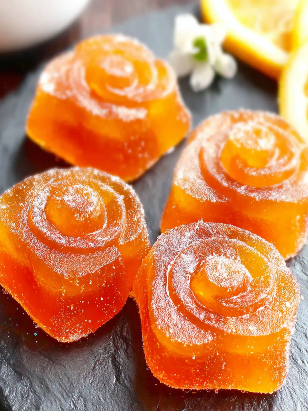 Orange Jelly Candy Recipe for Sweet Treats First Image