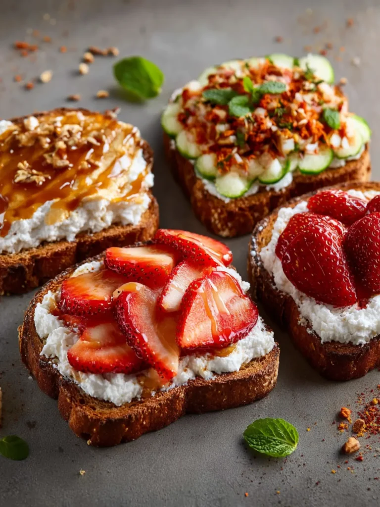 Cottage Cheese Toast First Image