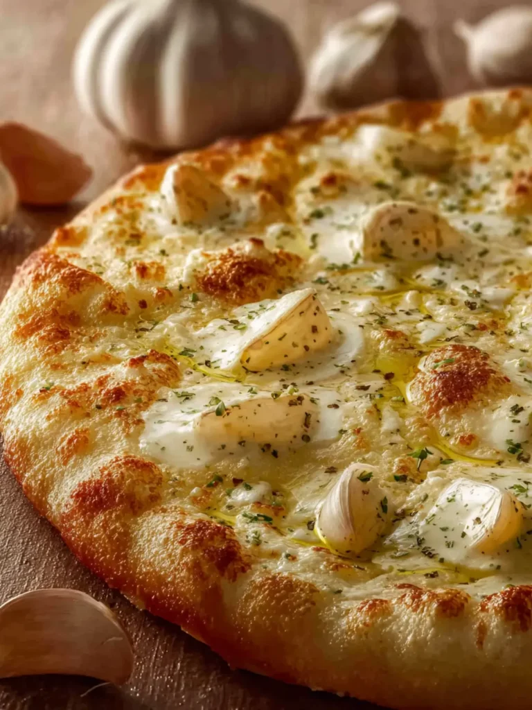 Creamy White Garlic Pizza Sauce First Image