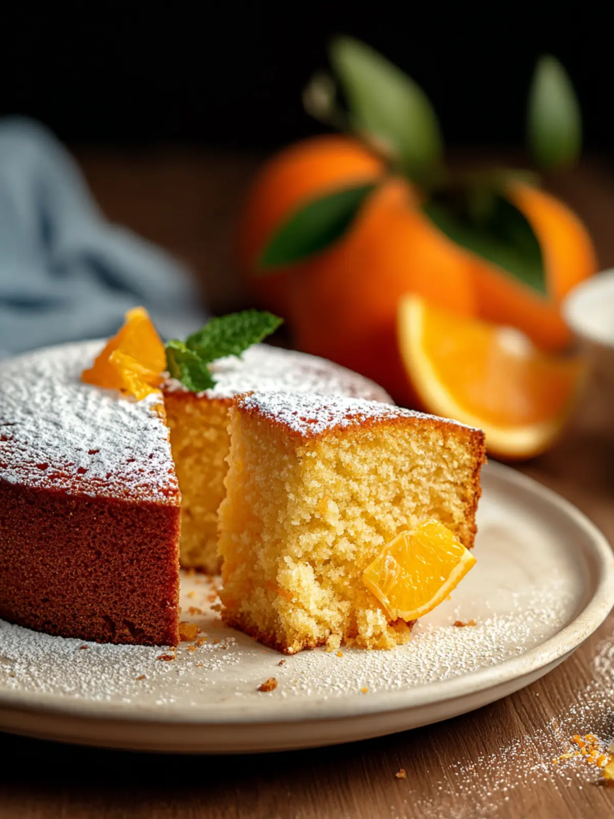 Delightful Orange Olive Oil Cake Recipe to Indulge In First Image