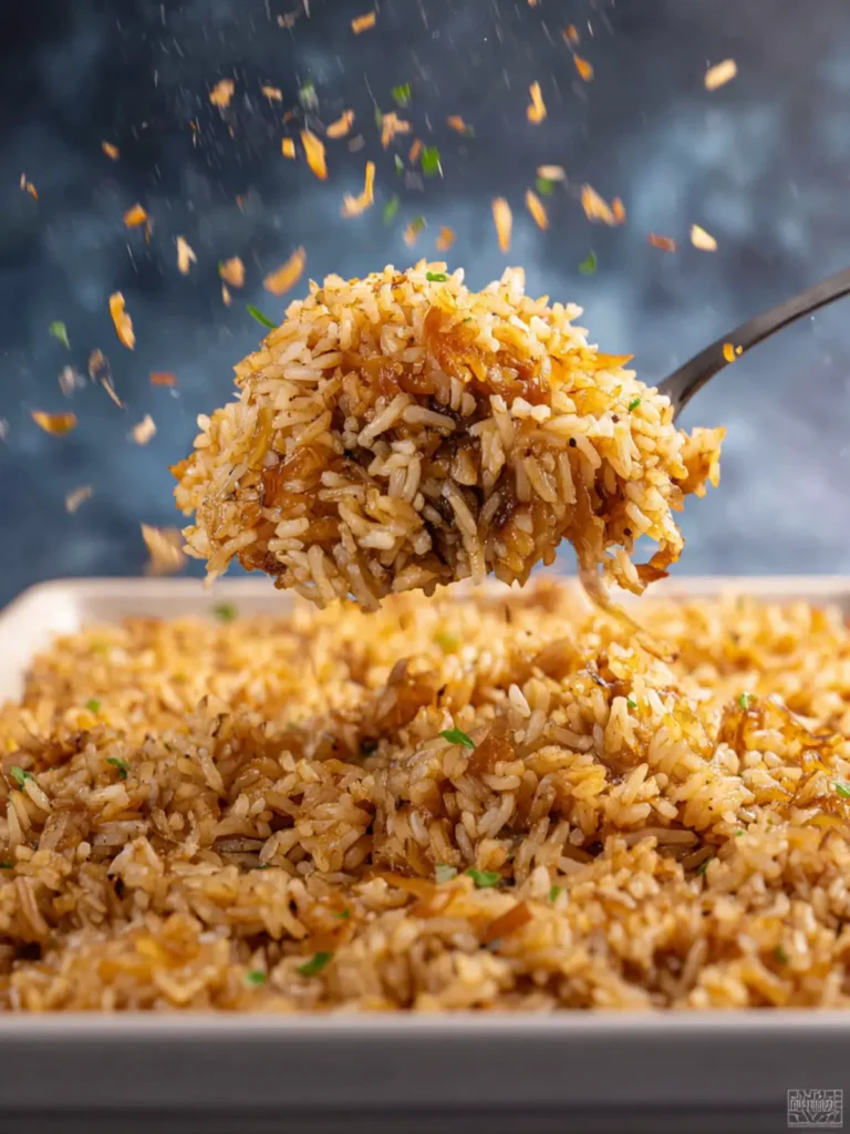 Easy French Onion Rice First Image