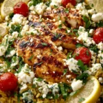 Greek Chicken Lemon Rice First Image