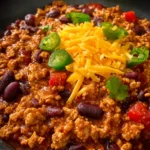 Ground Chicken Chili First Image