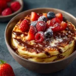 High Protein Pancake Bowl for Meal Prep First Image