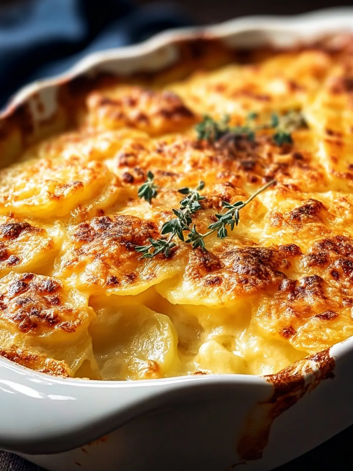Irresistible Easy Cheesy Scalloped Potatoes Recipe First Image