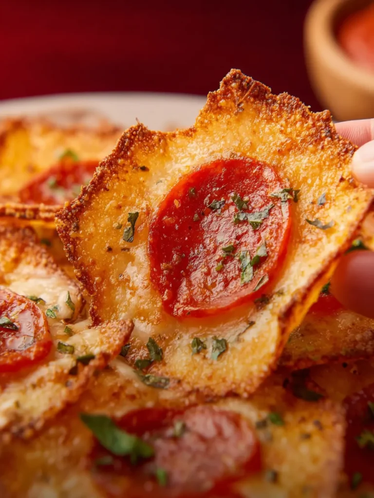 Keto Pizza Chips First Image