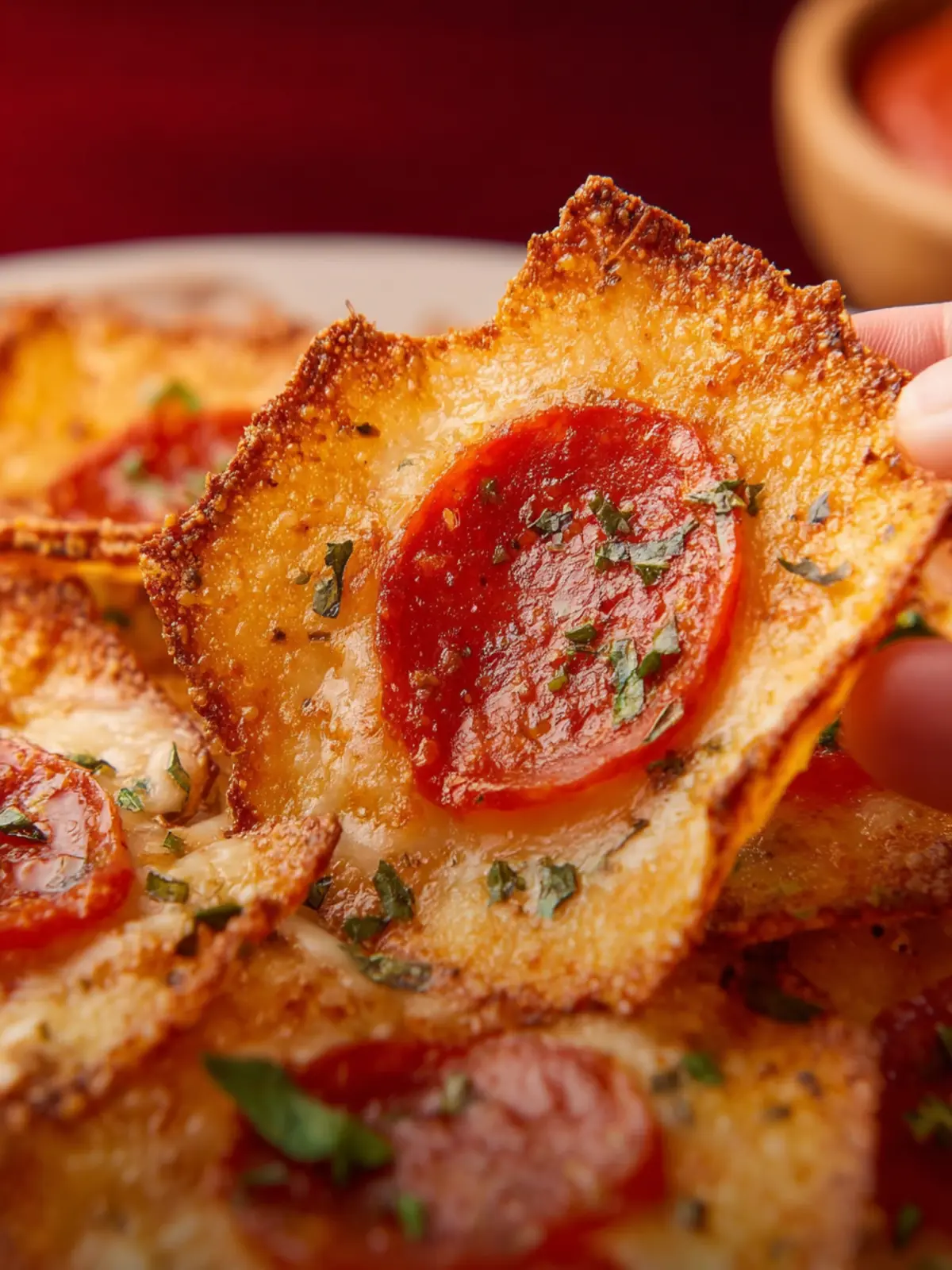 Keto Pizza Chips First Image