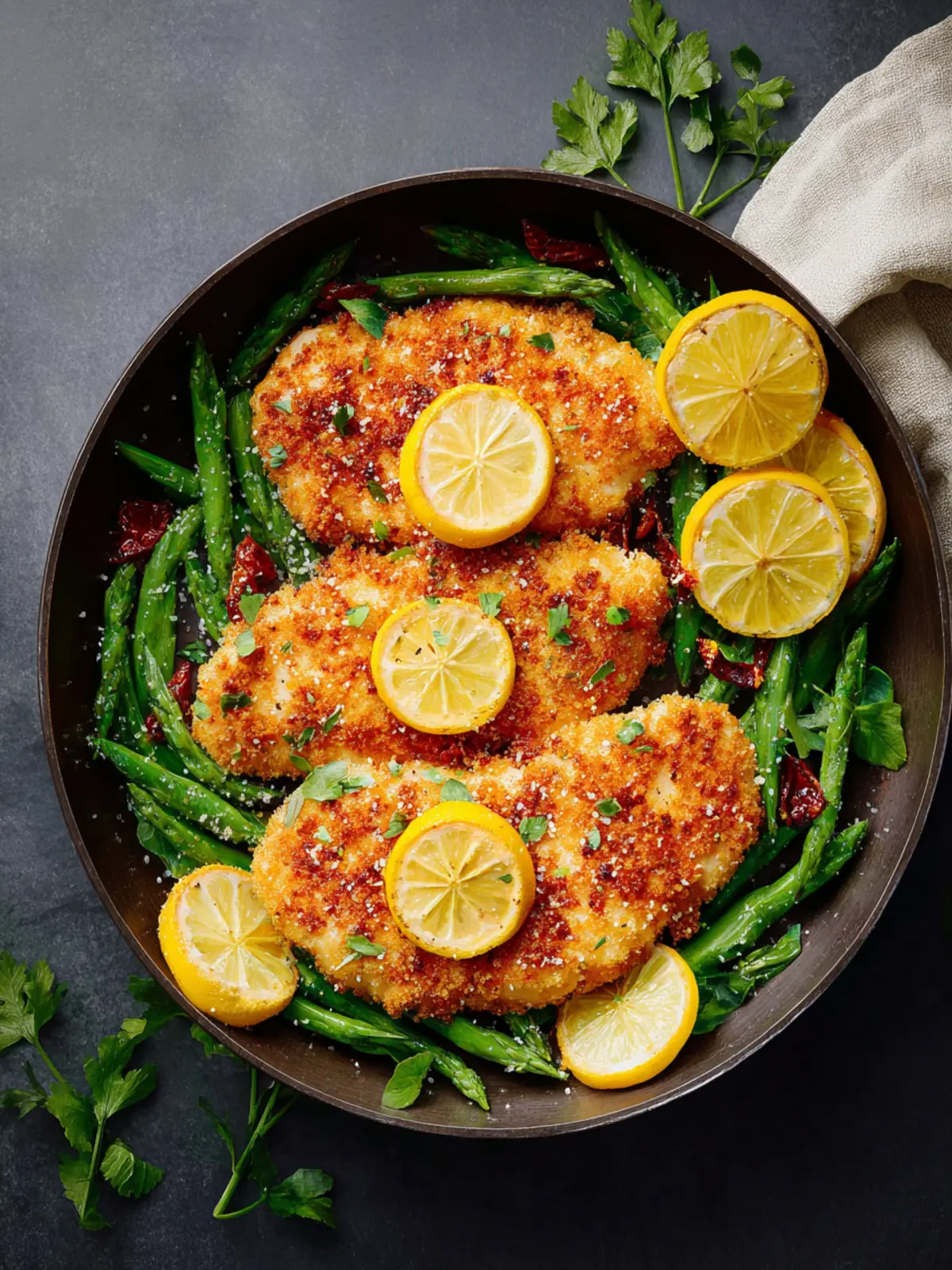 Lemon Parmesan Chicken First Image