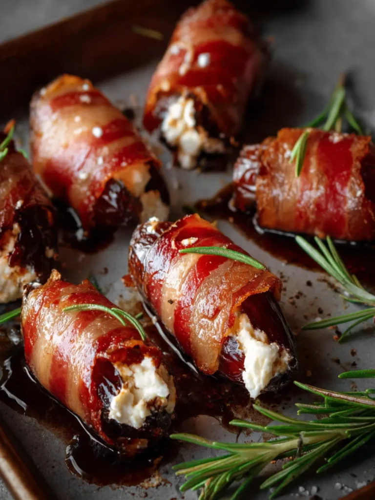 Prosciutto Wrapped Dates With Goat Cheese Recipe First Image