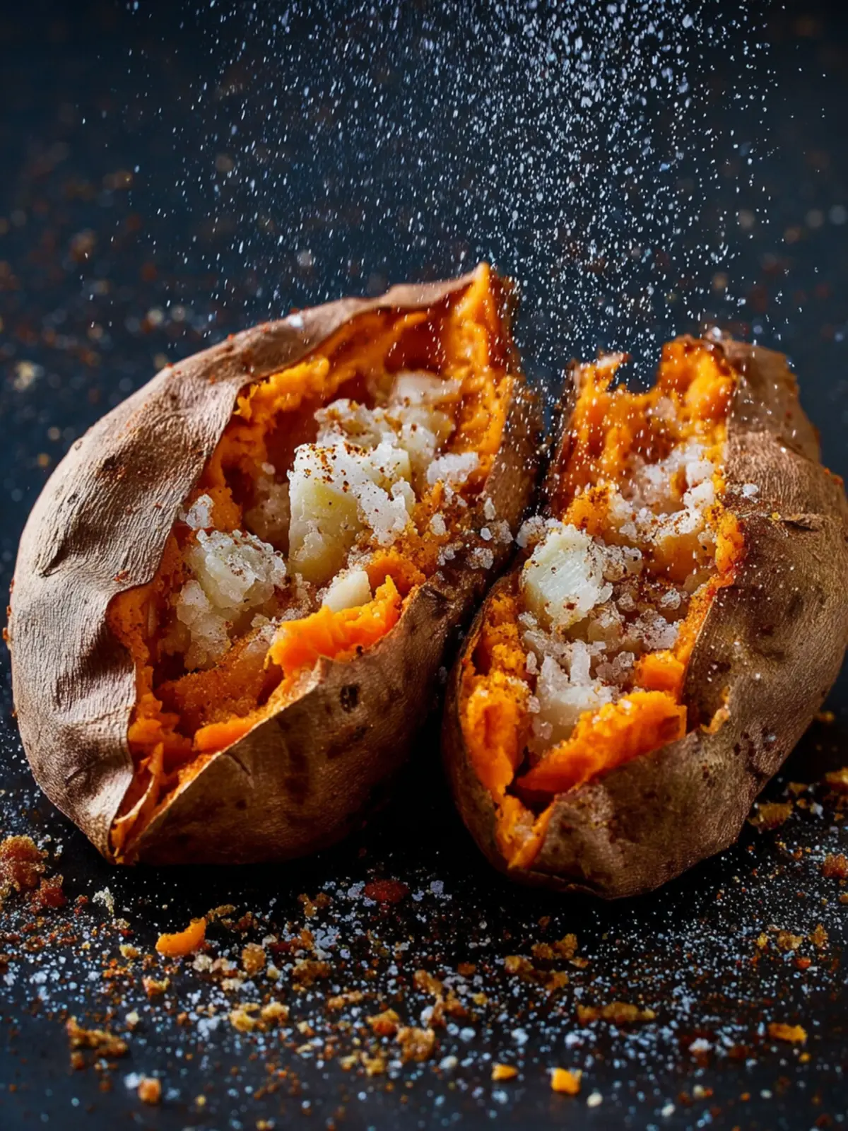 Salt Baked Sweet Potato First Image