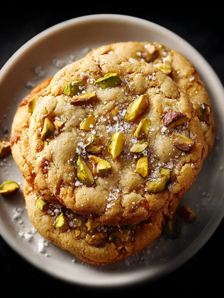Salted Honey & Pistachio Cookies: A Bakery-Style Cookie You’ll Make Again and Again First Image