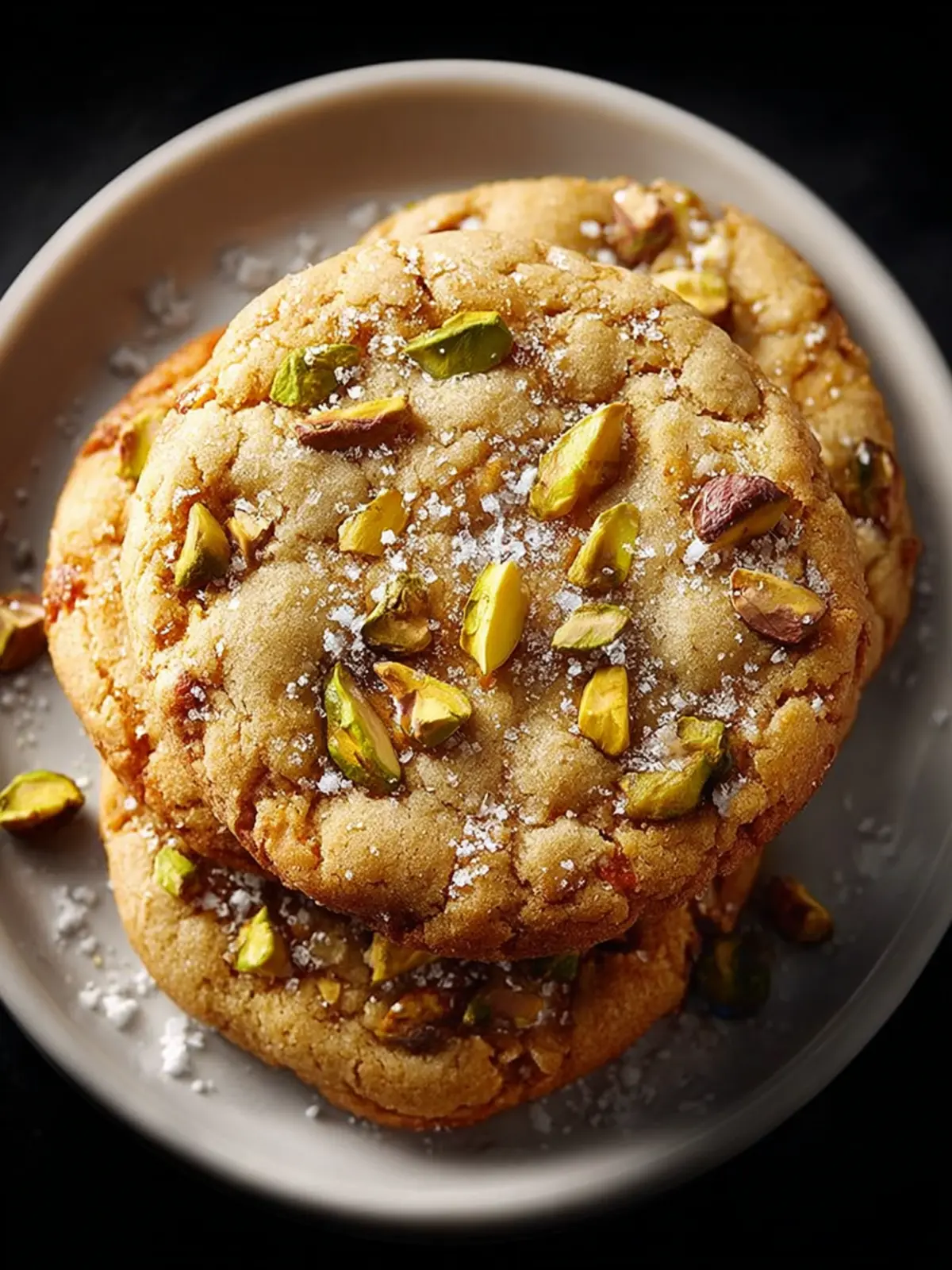 Salted Honey & Pistachio Cookies: A Bakery-Style Cookie You’ll Make Again and Again First Image