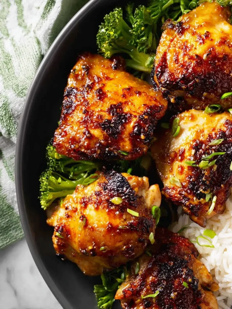 Air Fryer Honey Mustard Chicken Thighs First Image