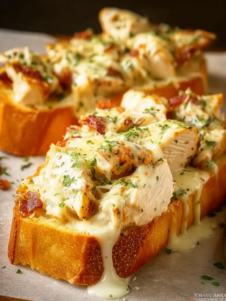 Chicken Alfredo Texas Toast First Image