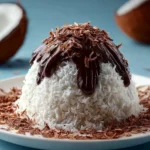 Coconut Dome with Chocolate Spread First Image