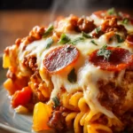 Crockpot Pizza Casserole First Image