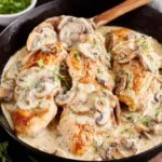 Easy Chicken with Mushroom Sauce First Image
