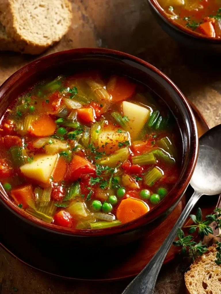Hearty Vegetable Soup First Image