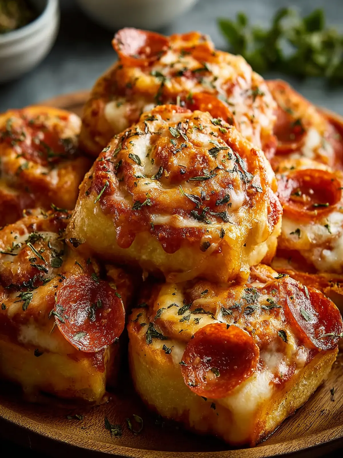 Homemade Beef Beef Pepperoni Pizza Rolls- Easy Recipe First Image