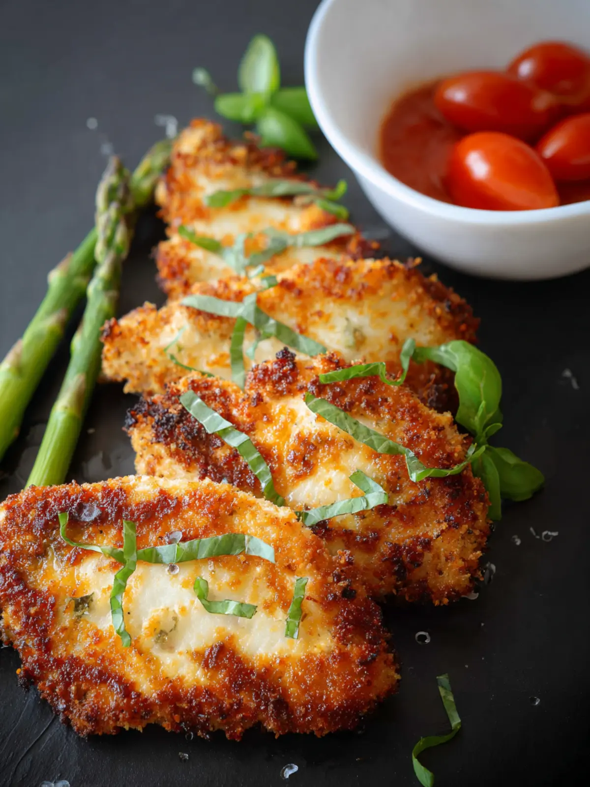 Keto Parmesan Crusted Chicken First Image