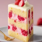 Keto Strawberry Cake First Image