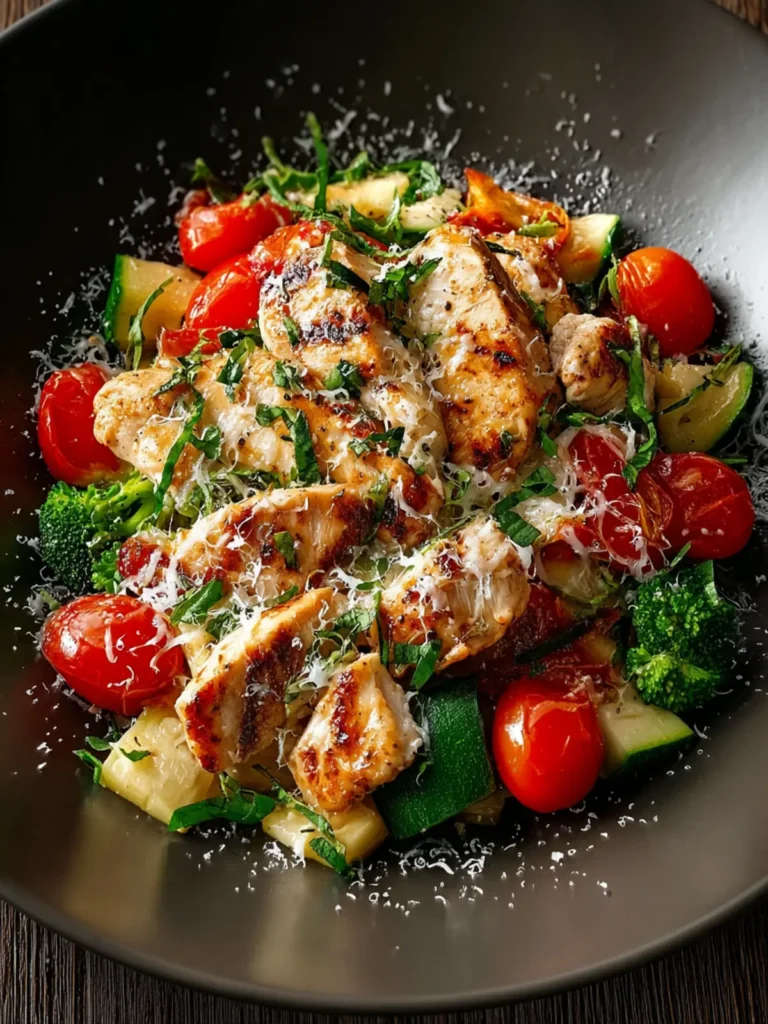 Loaded Chicken and Veggie Skillet First Image