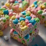 Lucky Charms Marshmallow Treats (No Bake) First Image