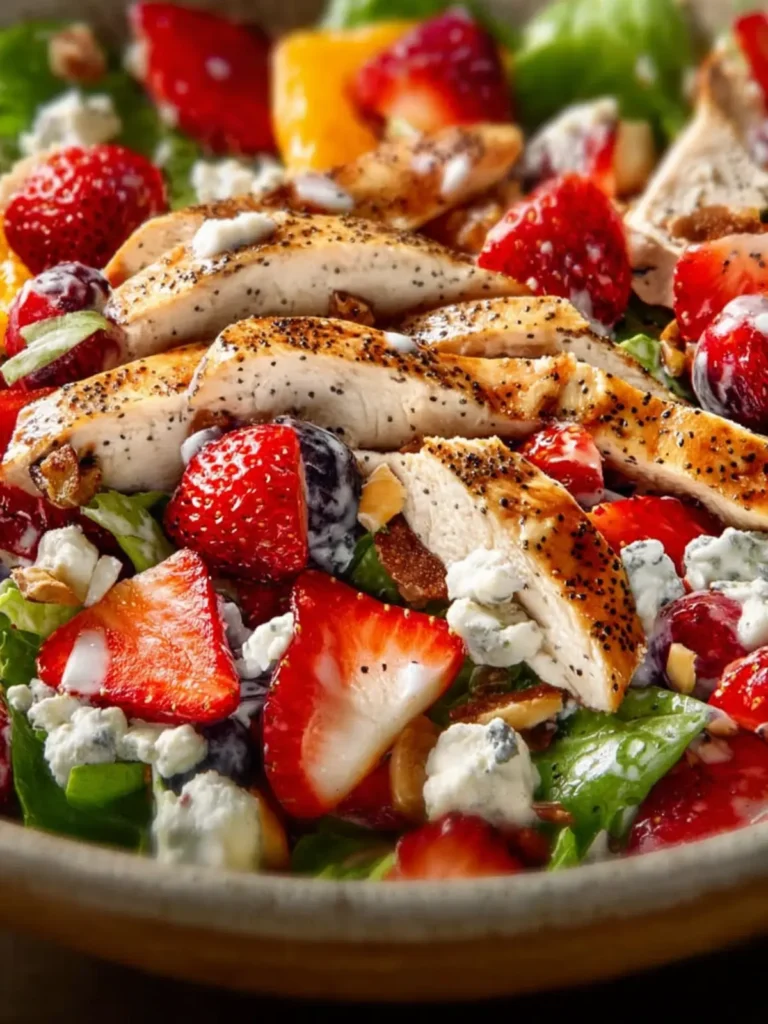 Panera Strawberry Poppyseed Chicken Salad First Image