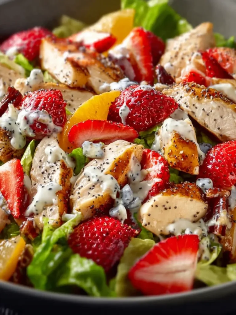 Panera Strawberry Poppyseed Chicken Salad First Image