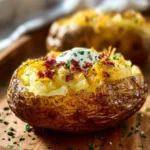 Traeger Smoked Baked Potatoes First Image