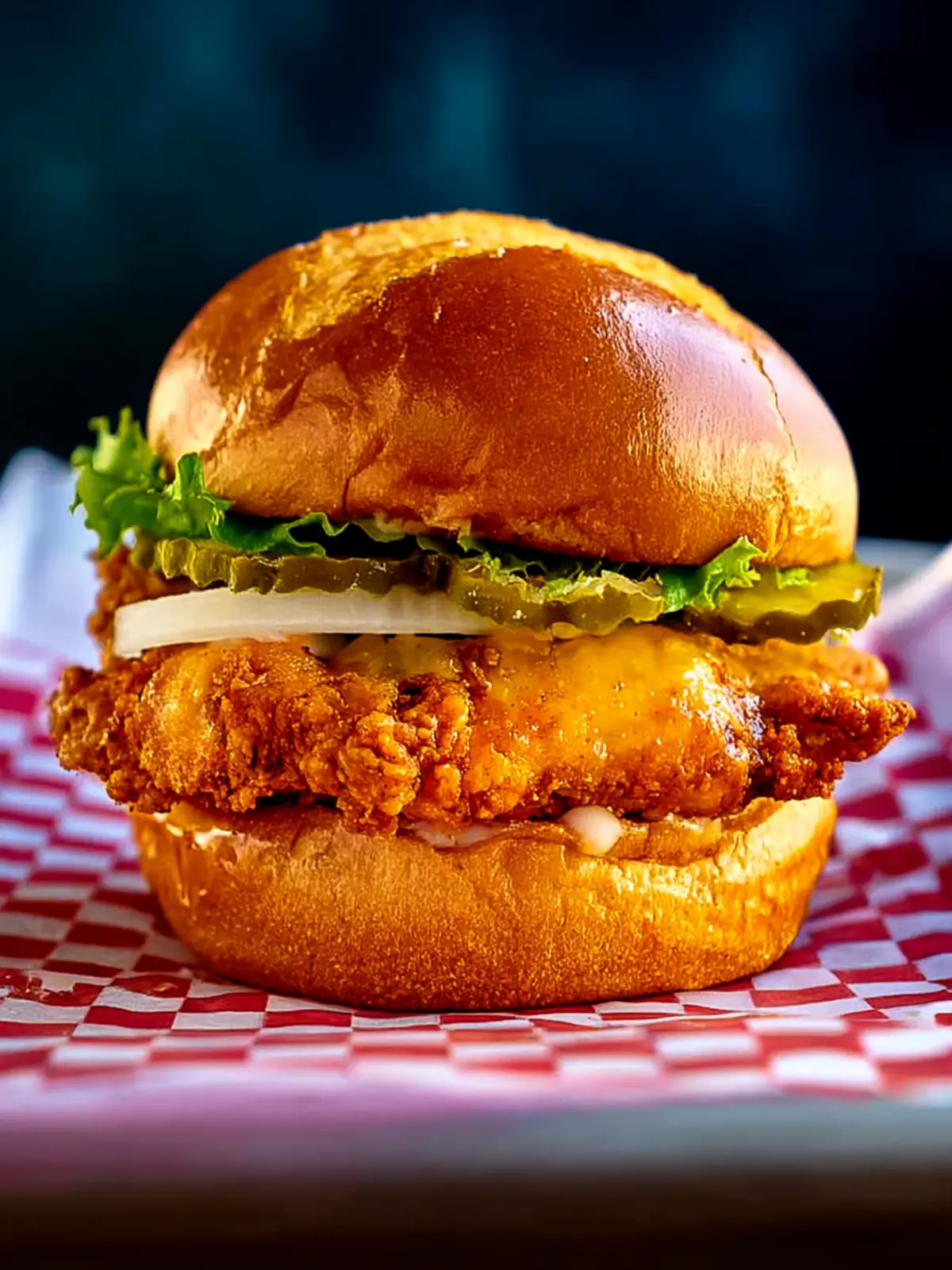 Air Fryer Chicken Sandwich (Chick-fil-A Copycat) First Image