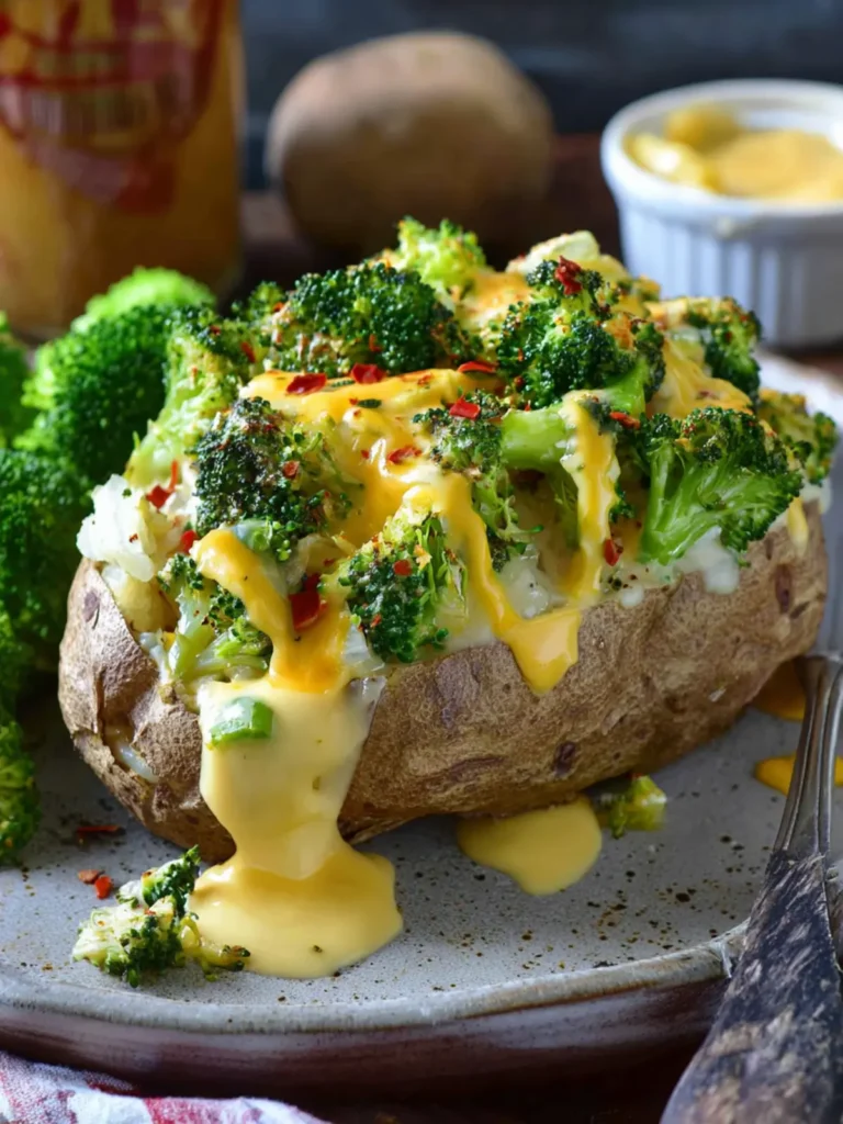 Broccoli Cheese Baked Potato First Image