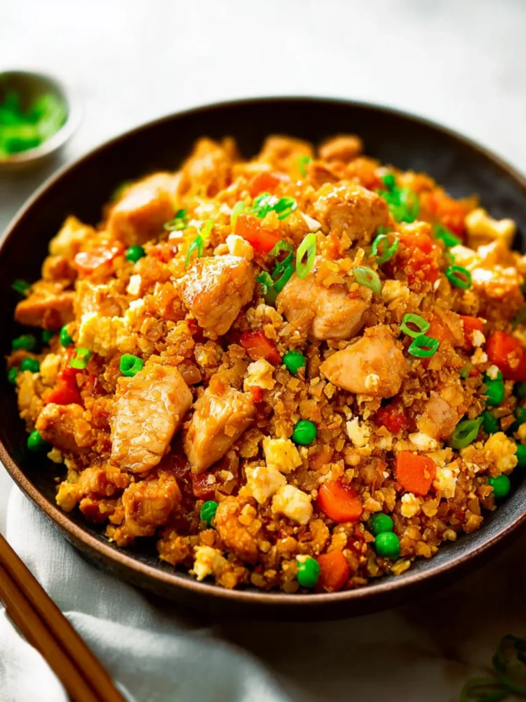 Cauliflower Chicken Fried “Rice” First Image