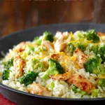 Cheesy Chicken Broccoli & Rice Skillet First Image