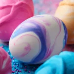 Cool Whip Dyed Easter Eggs First Image